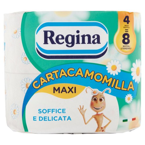 Regina Cartacamomilla carta igienica 4 rotoli