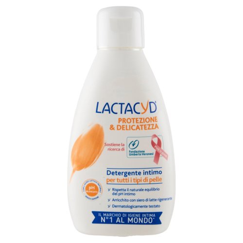 Lactacyd Protezione & Delicatezza Detergente intimo per tutti i tipi di pelle 200 ml