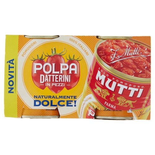 Mutti Polpa Datterini in Pezzi 2 x 300 g