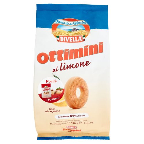 Divella Fantasie del Mattino Ottimini al limone 400 g