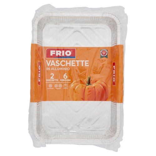 Frio Vaschette in Alluminio 6 Porzioni 2 pz