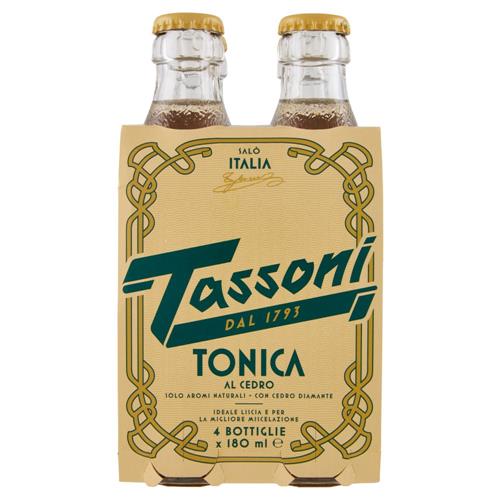 Tassoni Tonica al Cedro 4 x 180 ml