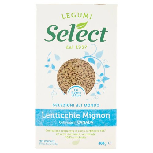 Select Selezioni dal Mondo Lenticchie Mignon 400 g