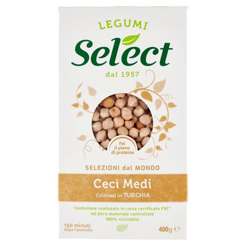 Select Selezioni dal Mondo Ceci Medi 400 g