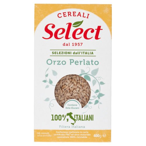 Select Selezioni dall'Italia Orzo Perlato 400 g