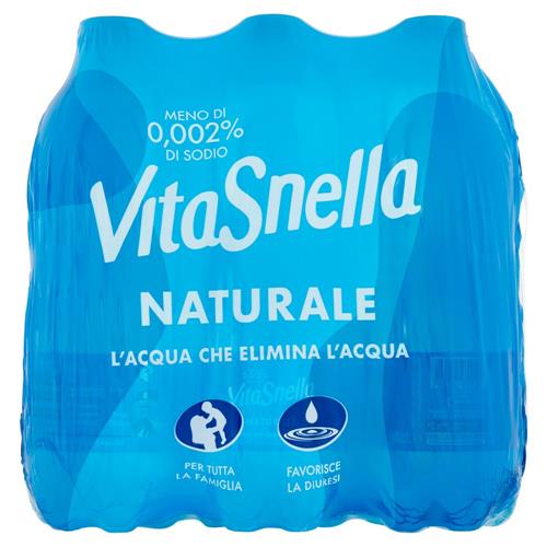 Vitasnella Naturale 6 x 0,5 L