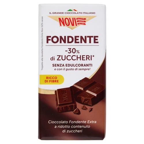 Novi Fondente -30% di Zuccheri* 100 g