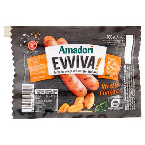 Amadori Evviva! Ricetta Classica 100 g