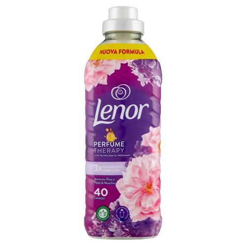 Lenor Ammorbidente Lavatrice Concentrato, Ametista Rosa e Note di Muschio, 40 Lavaggi 840 ml