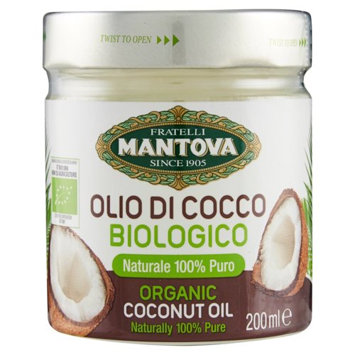 Fratelli Mantova Olio di Cocco Biologico 200 ml