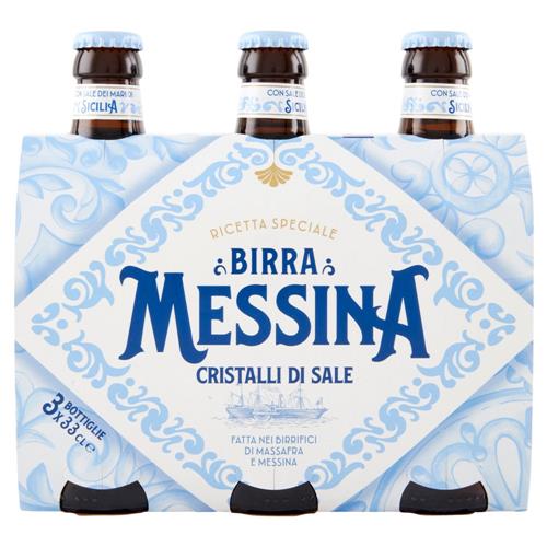 Birra Messina Cristalli di Sale 3 x 33 cl