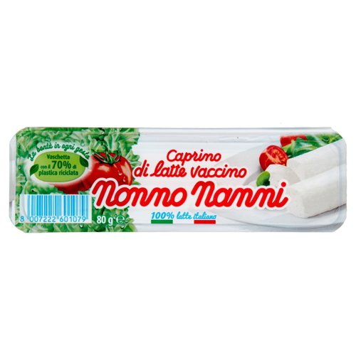 Nonno Nanni Caprino di latte vaccino 80 g