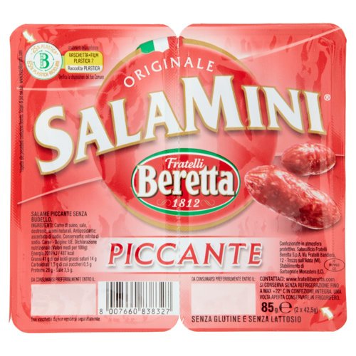 Fratelli Beretta SalaMini Piccante 2 x 42,5 g