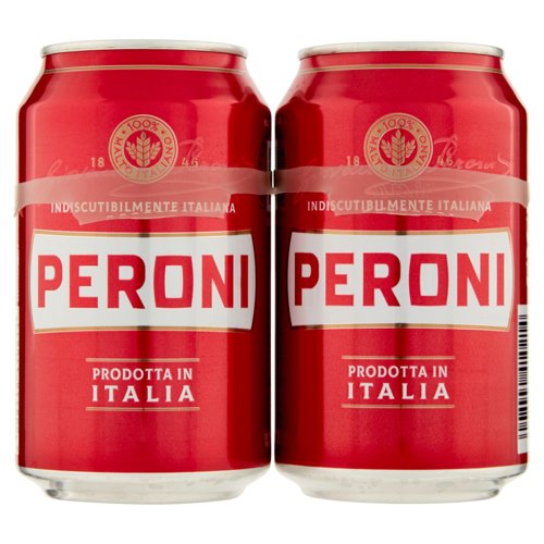 Peroni Birra lattina 33 cl x 2