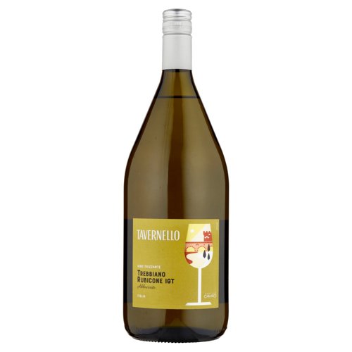 Tavernello Trebbiano Rubicone IGT Abboccato Vino Frizzante 1,5 L