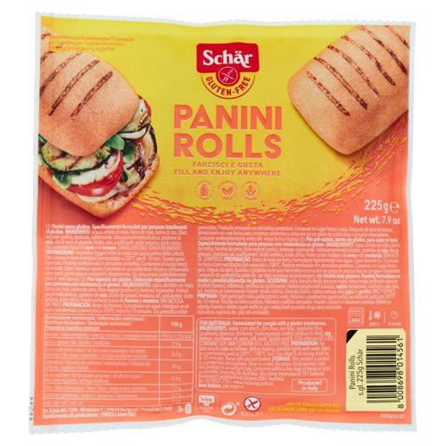 Schär Panini Rolls 225 g