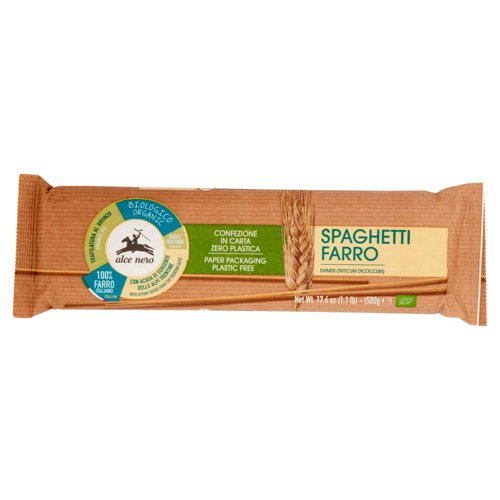 alce nero Spaghetti Farro 500 g