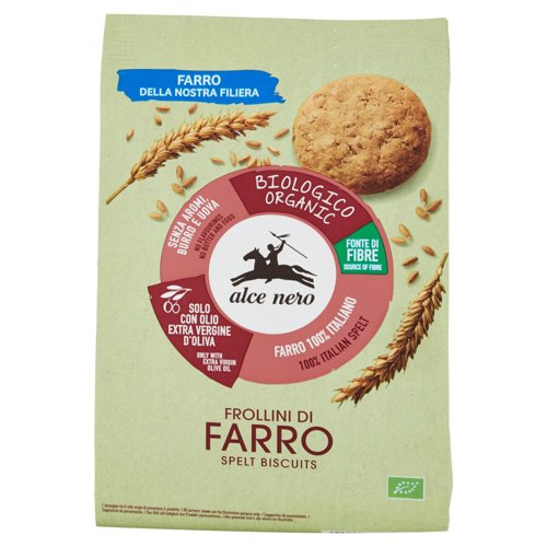 alce nero Frollini di Farro 300 g