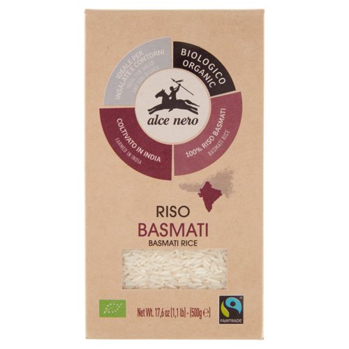 alce nero Riso Basmati 500 g