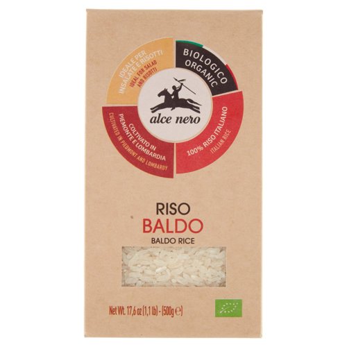 alce nero Riso Baldo 500 g