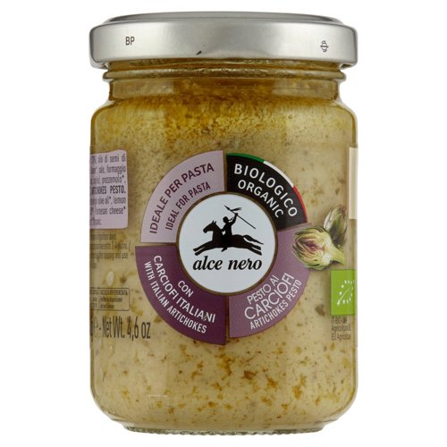 alce nero Pesto ai Carciofi 130 g