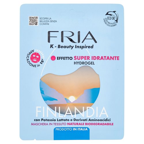 Fria Maschera Viso Monofase Finlandia Super Idratante Hydrogel