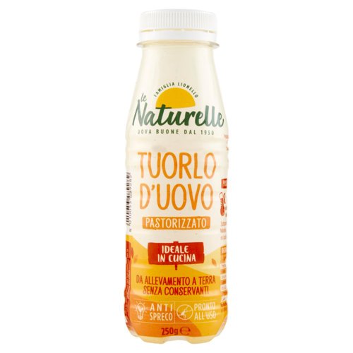 le Naturelle Tuorlo d'Uovo Pastorizzato 250 g