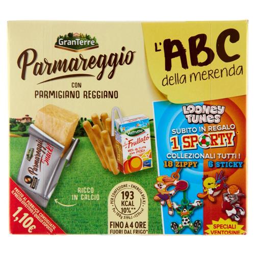 Parmareggio l'ABC della merenda con Parmigiano Reggiano