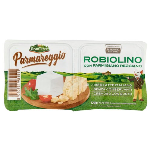 Parmareggio Robiolino con Parmigiano Reggiano 2 x 60 g