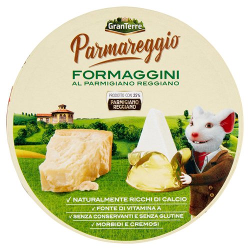 Parmareggio 8 Formaggini al Parmigiano Reggiano 140 g