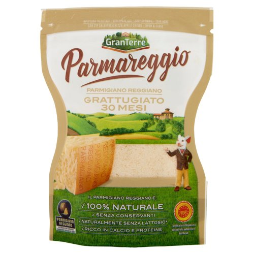 Parmareggio Parmigiano Reggiano Grattugiato 30 Mesi 60 g