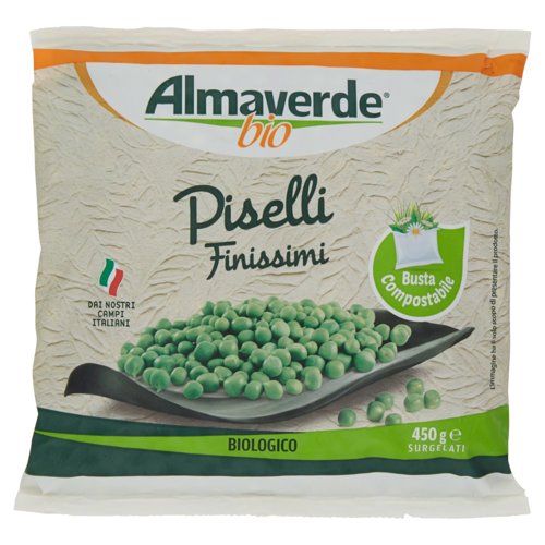 Almaverde bio Piselli Finissimi Surgelati 450 g