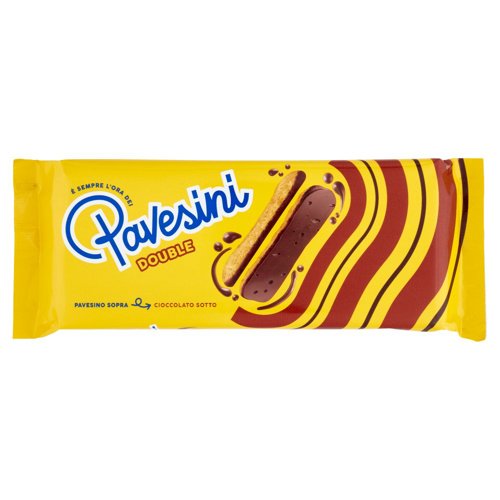 Pavesi Pavesini Double Biscotti con Fondo di Cioccolato 60g