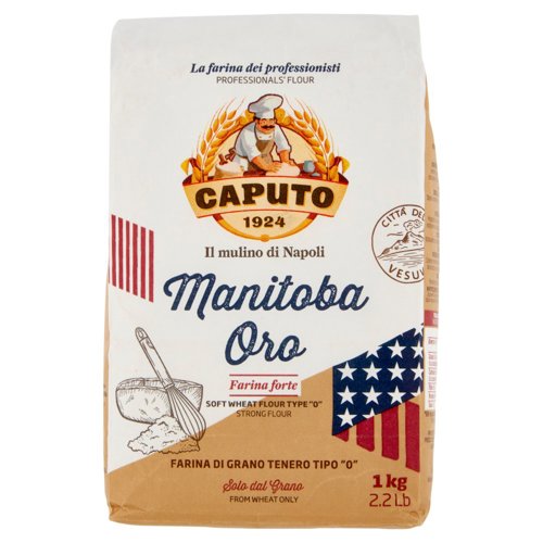 Caputo Manitoba Oro Farina di Grano Tenero Tipo 