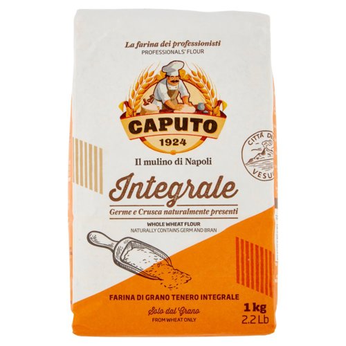 Caputo Integrale Farina di Grano Tenero Integrale 1 Kg