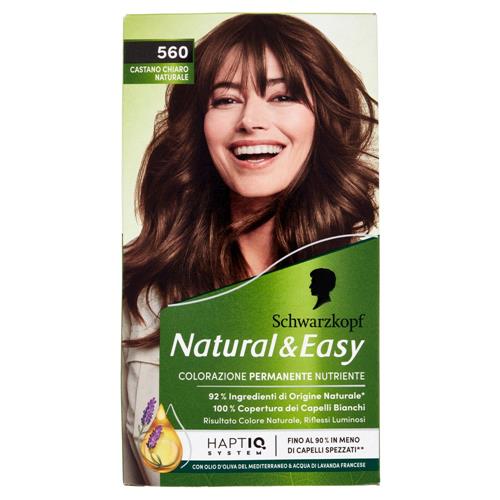 Schwarzkopf Natural&Easy 560 Castano Chiaro Naturale