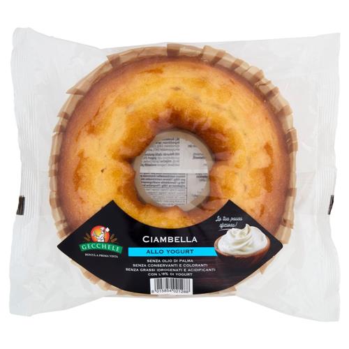  Gecchele Ciambella allo Yogurt 400 g