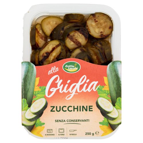 Cottin tavola alla Griglia Zucchine 250 g