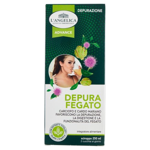 L'Angelica Advance Depura Fegato sciroppo 250 ml