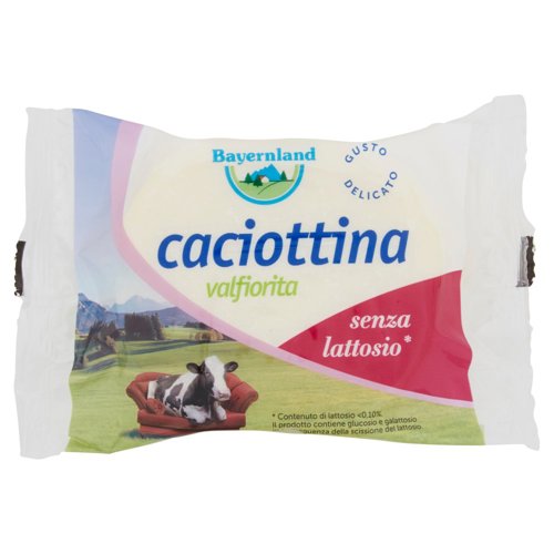 Bayernland caciottina valfiorita senza lattosio* 220 g