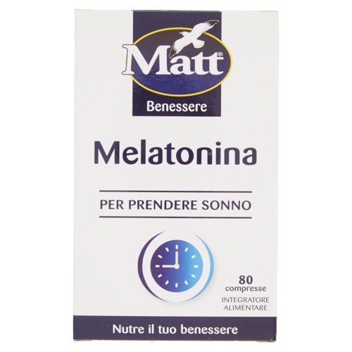 Matt Benessere Melatonina 80 compresse 6,8 g