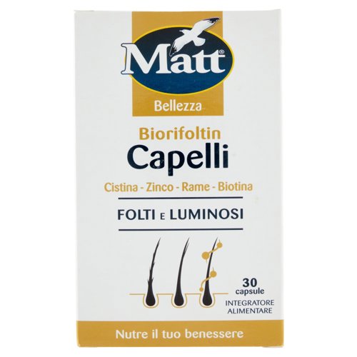 Matt Bellezza Biorifoltin Capelli 30 capsule 16,5 g