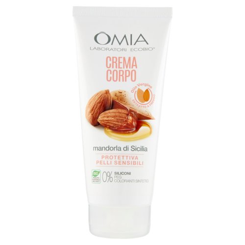 Omia Laboratori Ecobio Crema Corpo mandorla di Sicilia Protettiva 200 ml