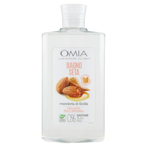 Omia Laboratori Ecobio Bagno Seta mandorla di Sicilia Delicato 400 ml