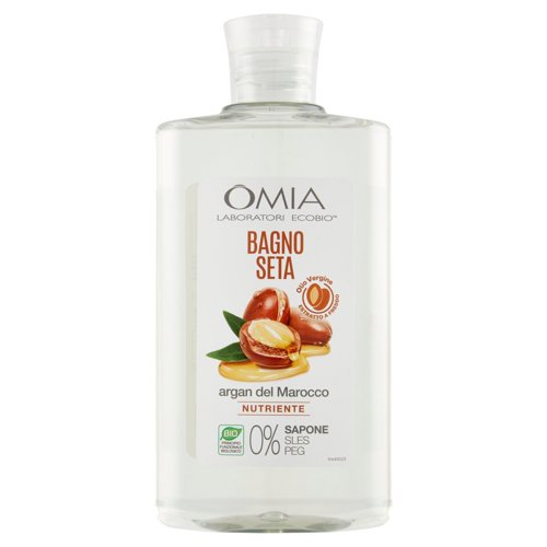 Omia Laboratori Ecobio Bagno Seta argan del Marocco Nutriente 400 ml