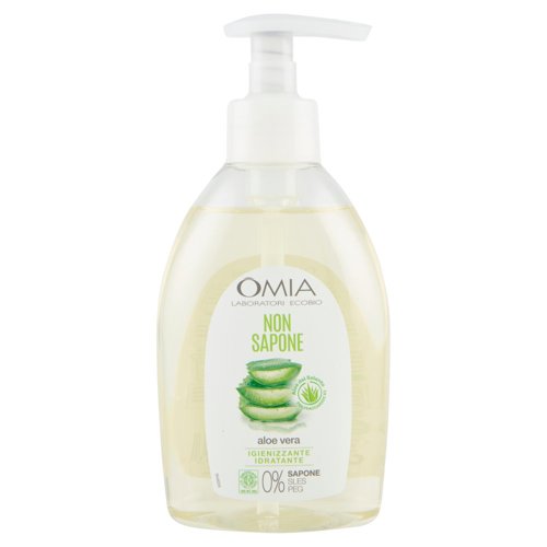 Omia Laboratori Ecobio Non Sapone Igienizzante Idratante aloe vera 300 ml