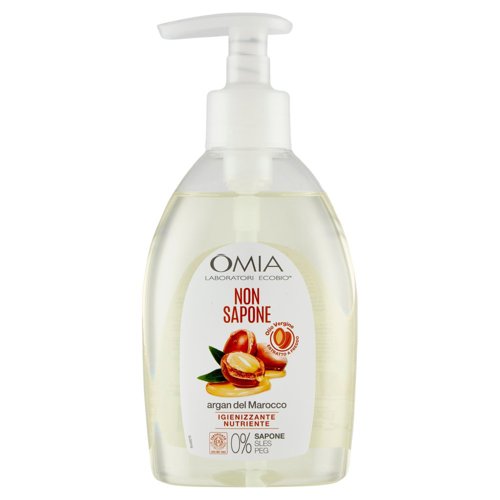 Omia Laboratori Ecobio Non Sapone argan del Marocco Igienizzante Nutriente 300 ml