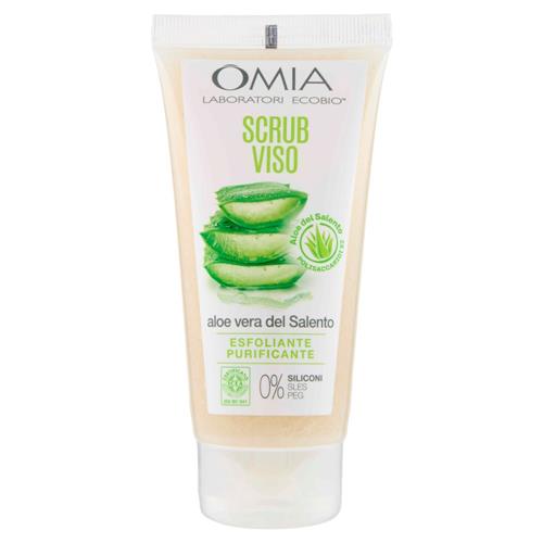 Omia Laboratori Ecobio Scrub Viso aloe vera del Salento 75 ml