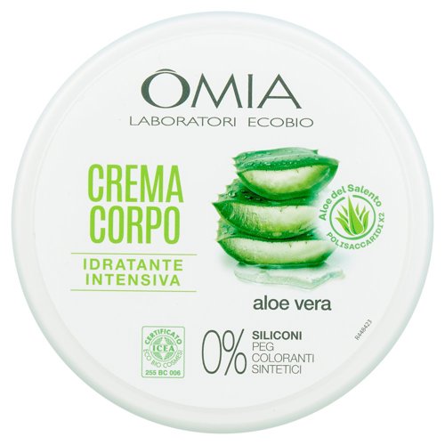 Omia Laboratori Ecobio Crema Corpo Idratante Intensiva aloe vera 150 ml