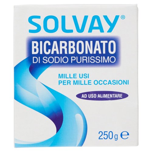 Solvay Bicarbonato di Sodio Purissimo 250 g